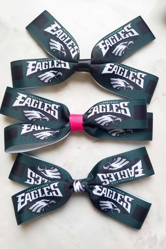 Philadelphia Eagles Toddler Hair Bow Set