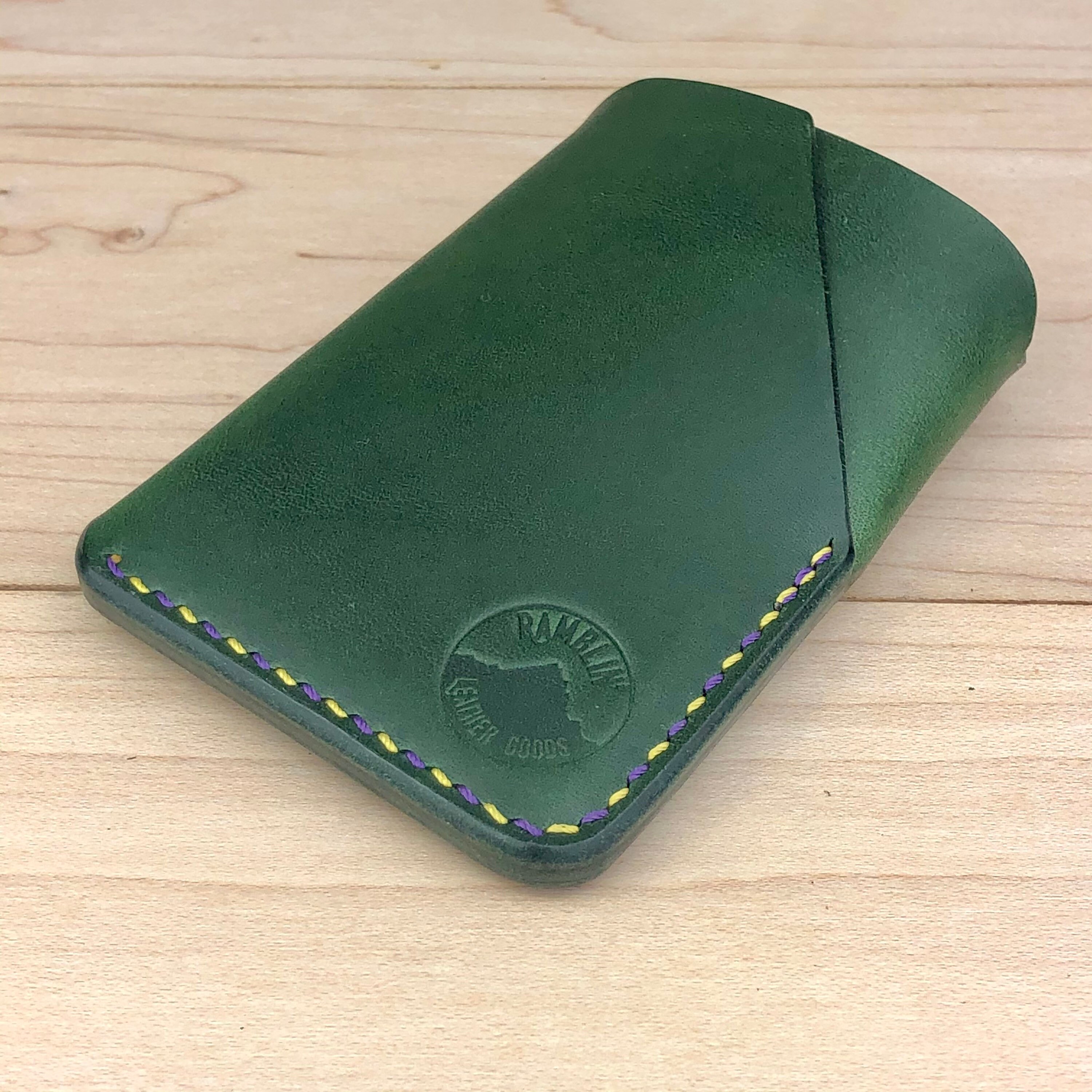 EDC wallet leather wallet minimalist wallet Etsy