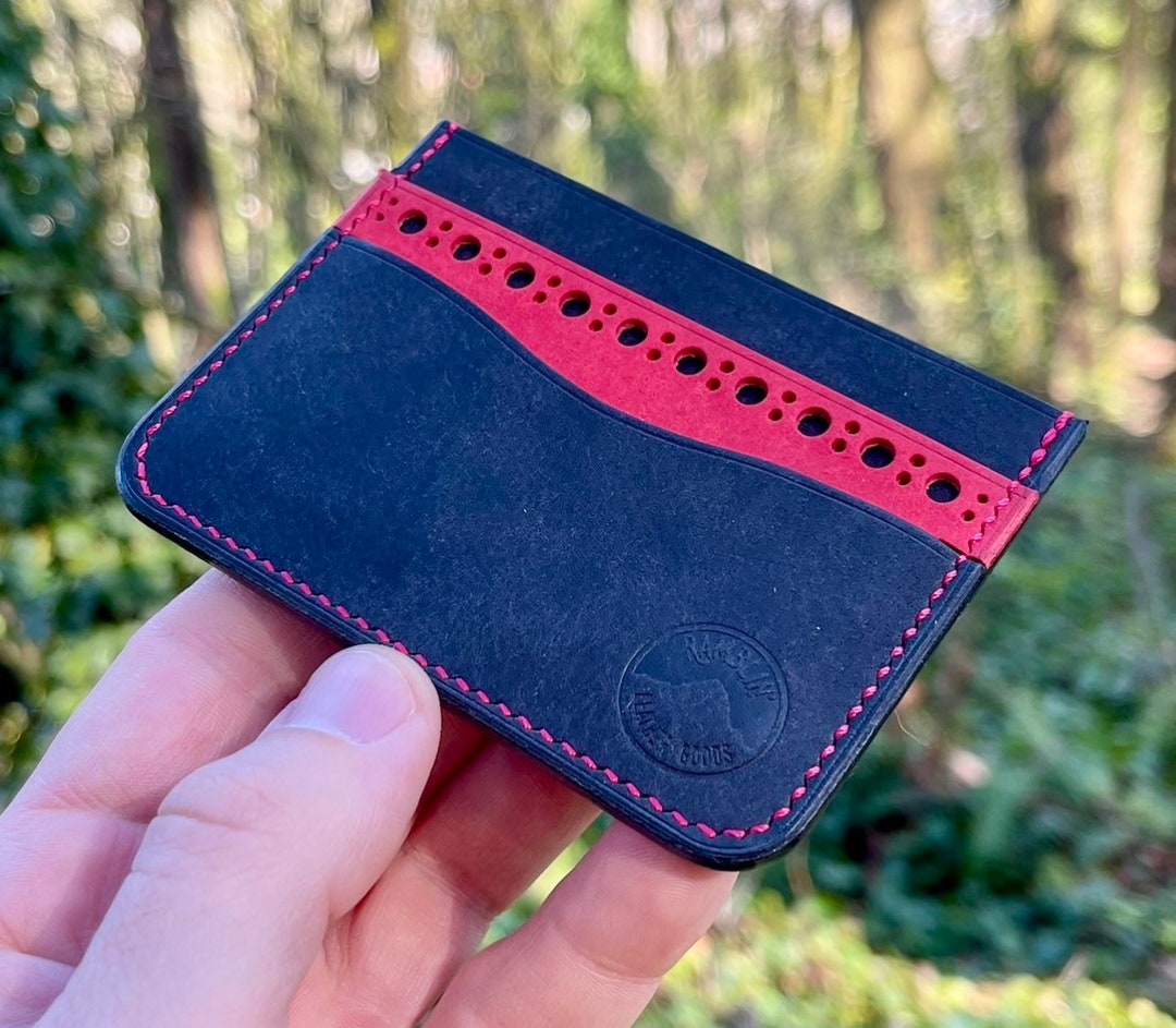 Slim Wallet, Card Case, Pocket Book, Personalized Etsy