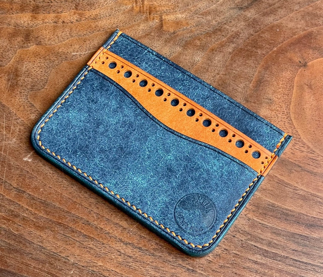 Slim Wallet, Card Case, Pocket Book, Personalized Etsy