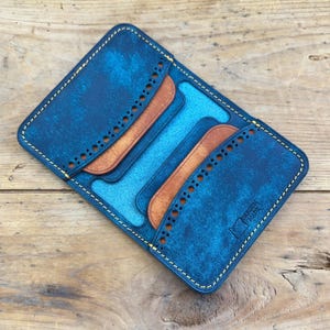 Bifold Wallet, Handmade Billfold, Gift Ideas