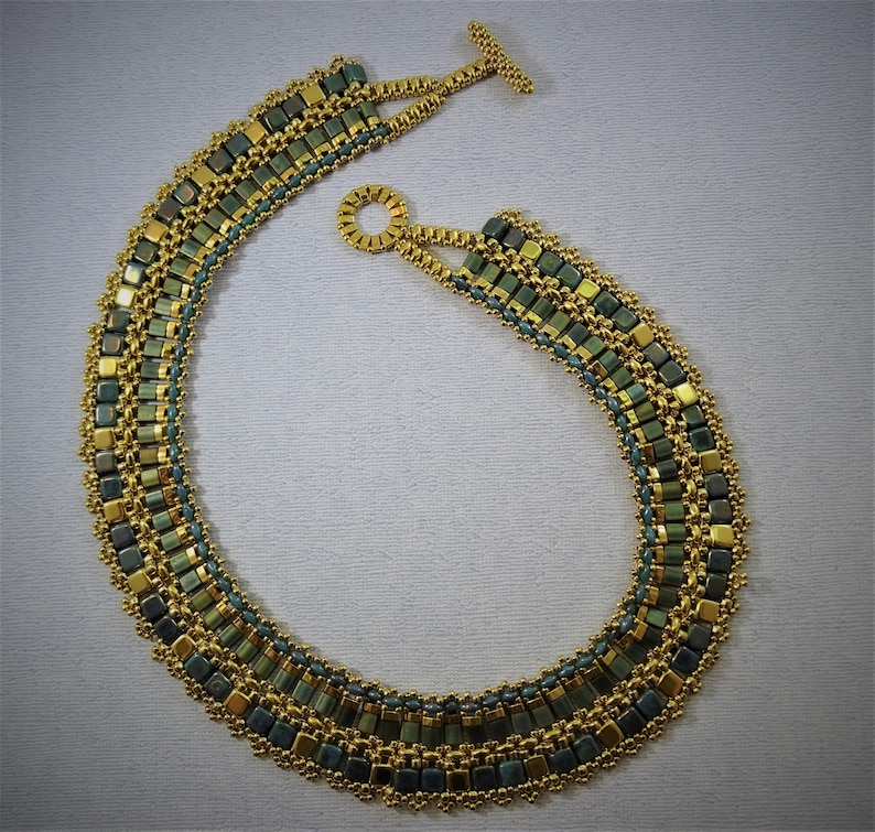 Nile Patterns Queen of the Nile Necklace Pattern - Etsy
