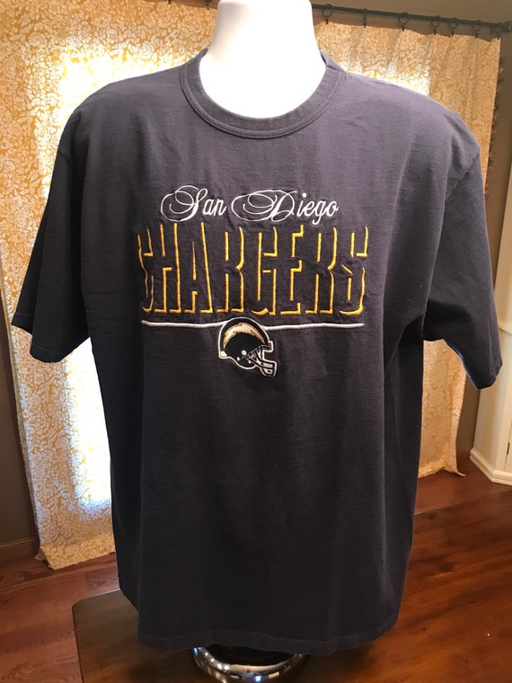 vintage san diego chargers t shirt