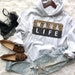 Leopard Mama Life Sweatshirt, Mama Life Hoodie, Mama Sweatshirt, Mama Hoodie, Leopard Mom Sweatshirt, Leopard Mom Hoodie 
