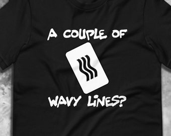 Ein Paar wellenförmige Linien? Ghostbusters Tee / Unisex T-Shirt