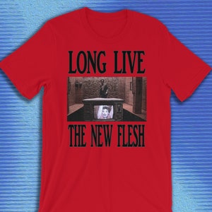 Long Live the New Flesh / Videodrome Sketched Short-Sleeve T-Shirt (Unisex)