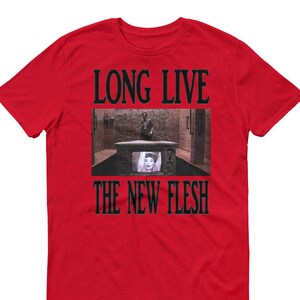 Long Live the New Flesh / Videodrome Sketched Short-Sleeve T-Shirt Unisex image 2
