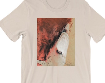 Denti di squalo manica corta Unisex t-shirt