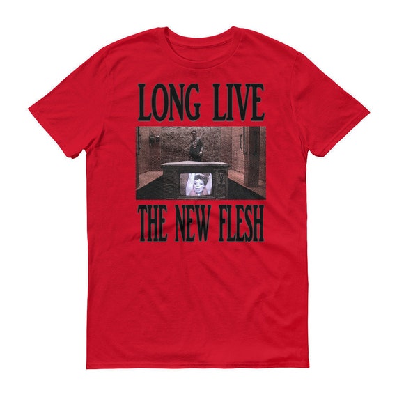 Long Live the New Flesh / Videodrome Sketched Short-sleeve T-shirt