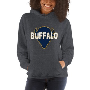 Buffalo Sabres Red And Black Goat Head Hoodie - Limotees