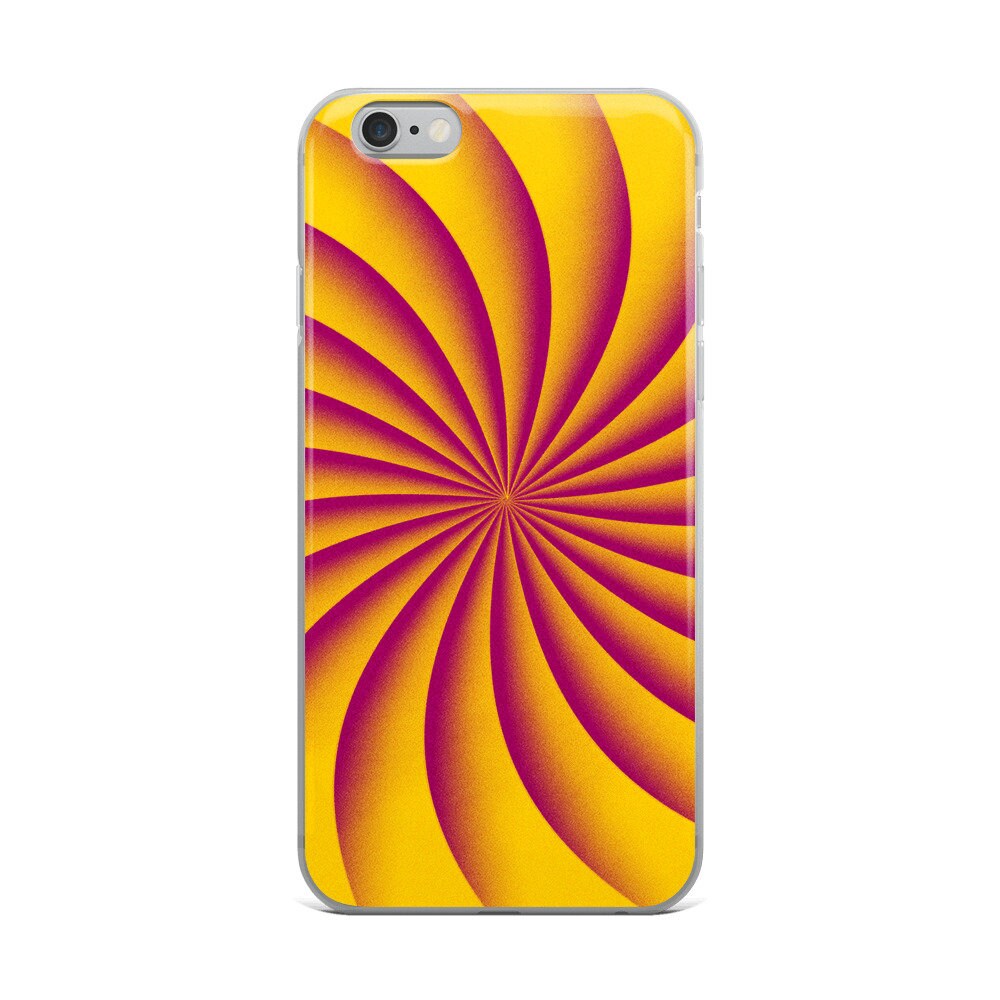 Yellow Spiral Iphone Case / Iphone X Case Iphone 6 6 Plus/ Etsy UK
