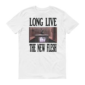 Long Live the New Flesh / Videodrome Sketched Short-Sleeve T-Shirt Unisex image 3