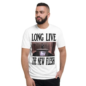 Long Live the New Flesh / Videodrome Sketched Short-Sleeve T-Shirt Unisex image 4