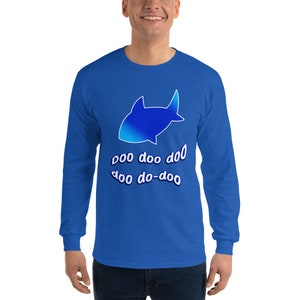 Baby Shark lange mouw T-Shirt volwassene