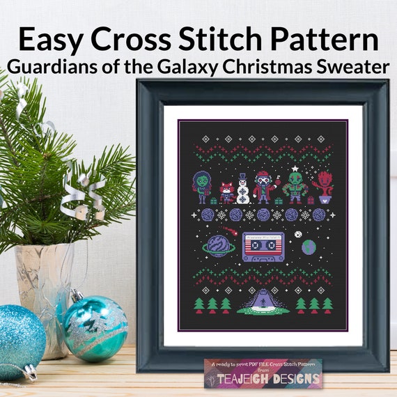 guardians of the galaxy christmas sweater