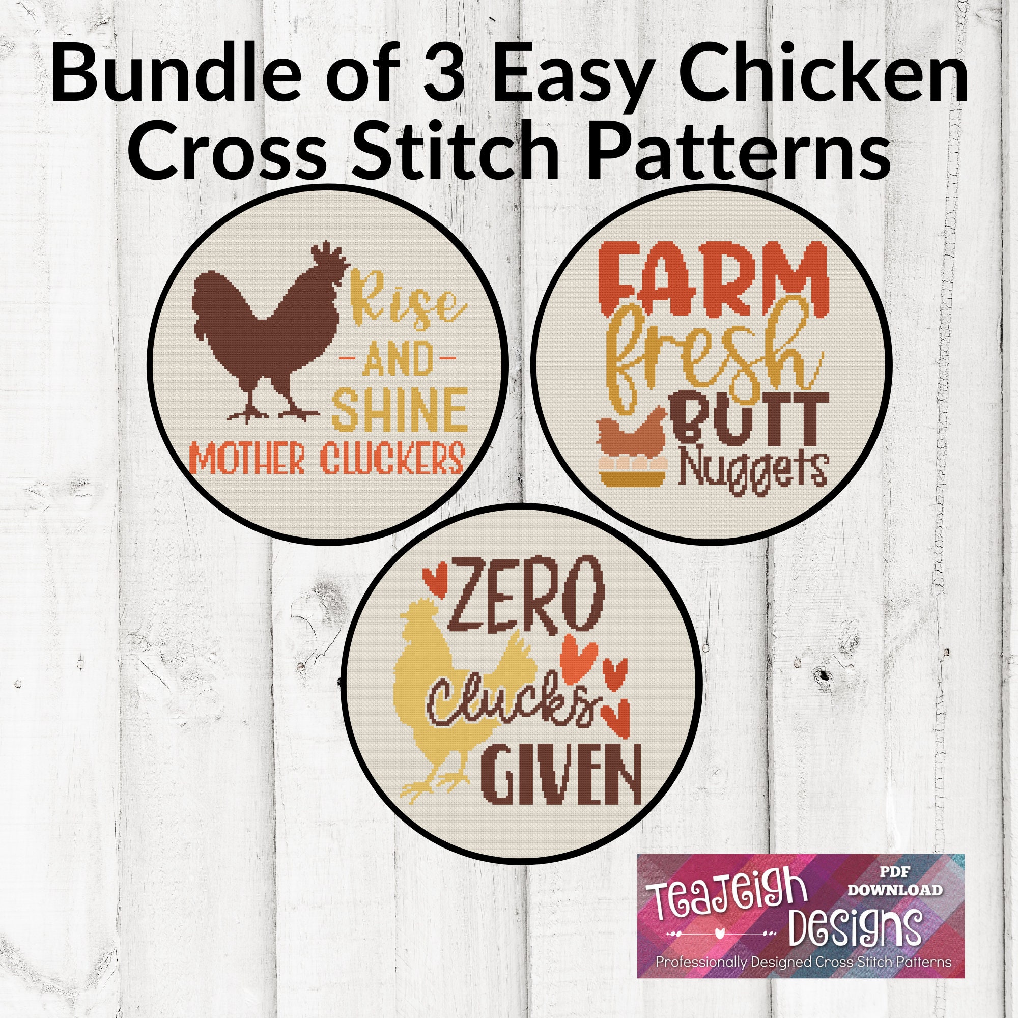 Funny Cross Stitch Kits – The Crafty Cowgirl