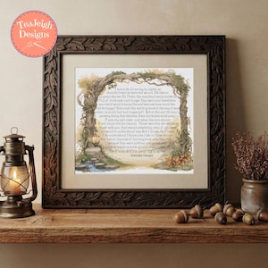 Patrón de punto de cruz "Hay algo bueno en este mundo": archivos PDF imprimibles y compatibles con Pattern Keeper