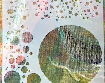 6&quot; Varied Circle Vinyl Stencil~