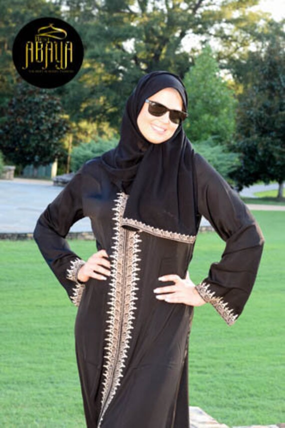 beaded abaya