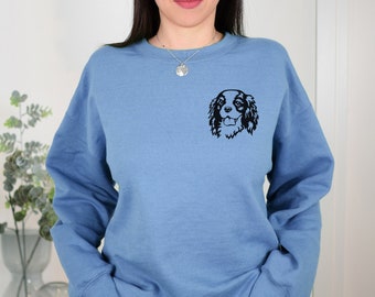 Cavalier King Charles Spaniel Mom Sweatshirt: Dog Lover Gift
