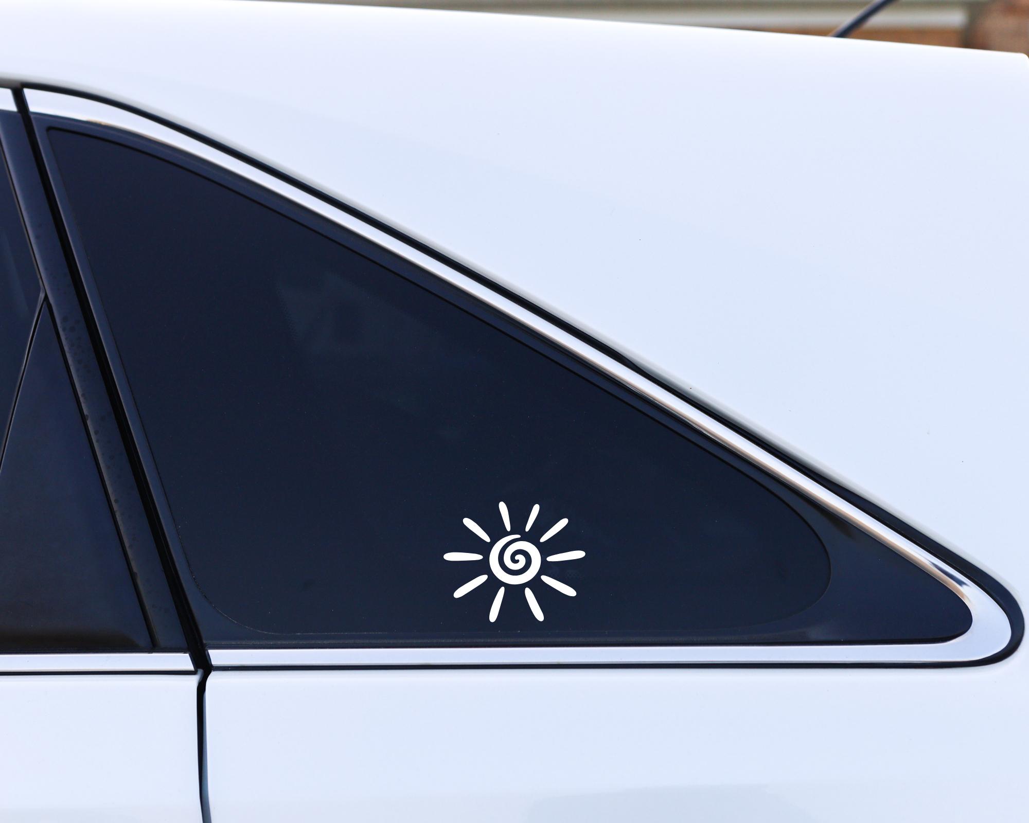Tiny Sun Decal, Easter Egg Decal, Hidden Decal, Small Sun Sticker ...