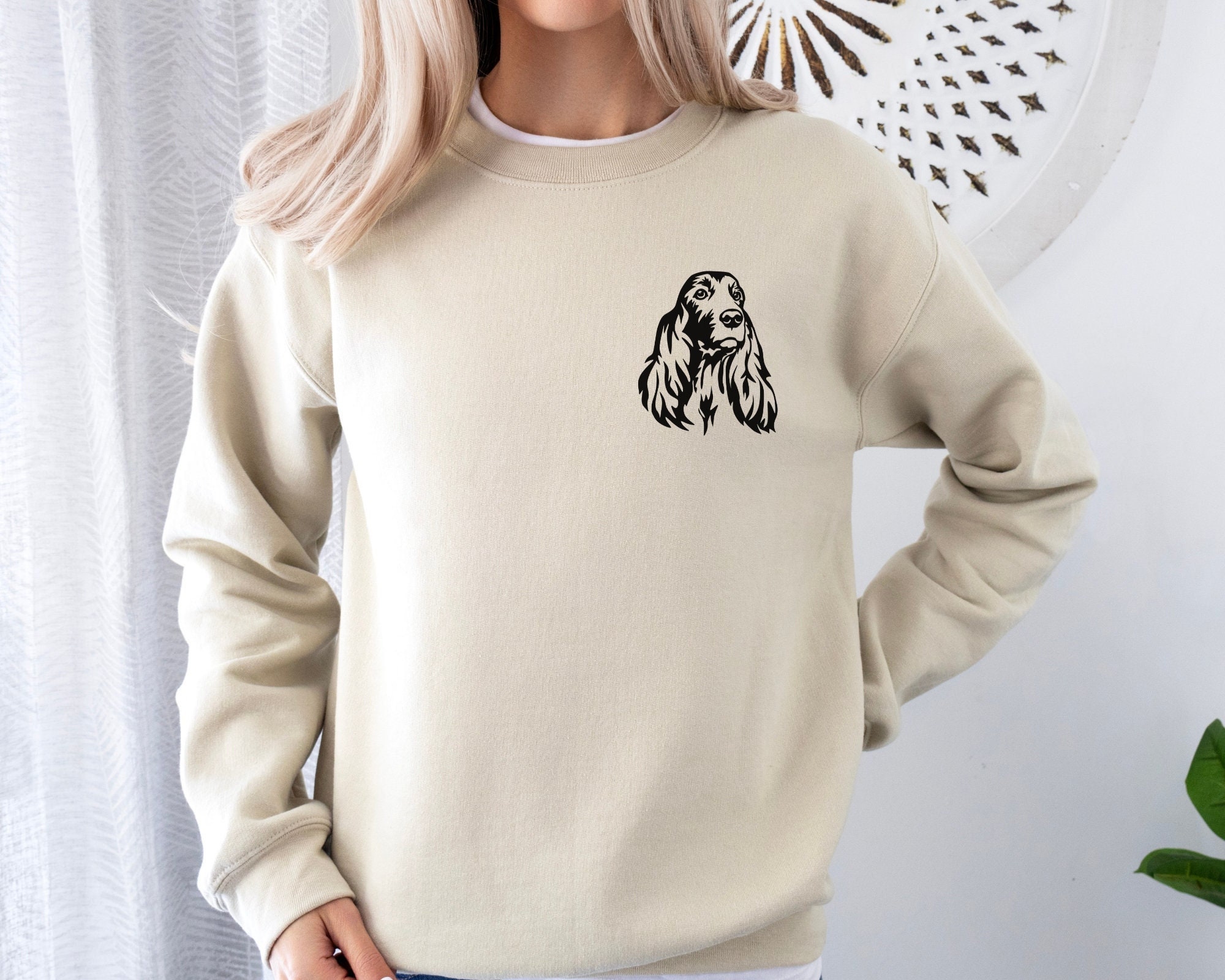 Irish Setter Sweatshirt: Dog Lover Crewneck