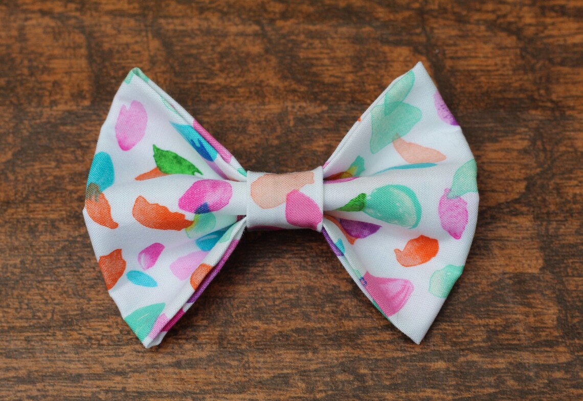 sparkly dog bow tie
