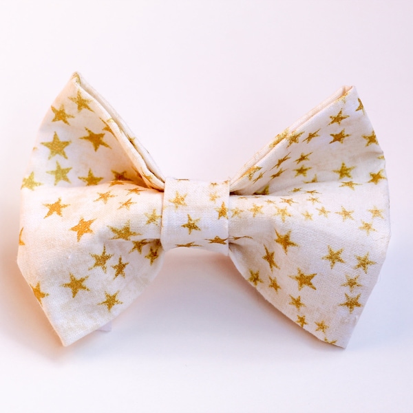 Shining Star Bow Tie- Star Dog Bow Tie- Star Cat Bow Tie- Star Pet Bow Tie- Pet Accessories- Gifts for Dog Lovers- Dog Accessories