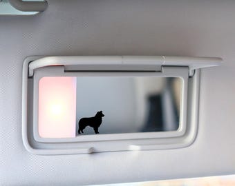 Tiny Australian Shepherd Decal, Easter Egg Decal, Hidden Decal, Small Australian Shepherd Sticker, Mini Aussie Decal, Rearview Mirror Decal