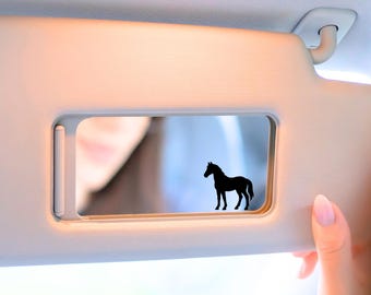 Calcomanía de caballo pequeño, calcomanía de huevo de Pascua, calcomanía oculta, calcomanía de caballo pequeño, calcomanía de mini caballo, calcomanía para espejo retrovisor, calcomanía para laptop, calcomanía para vaso