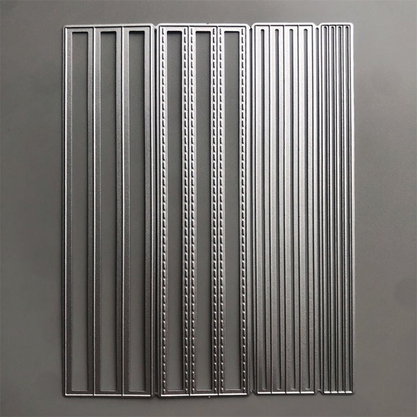 2022 NEW Long Border Metal Cutting Dies For Card Making Embossing Paper Photo Album Stamps Crafts Templates Mould Stencils