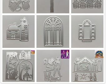 Matrices De Découpe En Métal Pour Bricolage Scrapbooking, Plante Botanicut Hibiscus, Pochoirs Pour Album Photo, Gauage Décoratif, Cartes En Papier, Nouveau, 2023