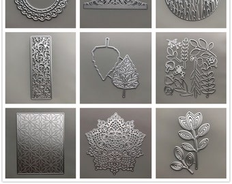 28 Design 2022 NEW Flowers Leaves Metal Cutting Dies DIY Scrapbooking Embossing Paper Photo Album Crafts Templates Mould Stencils