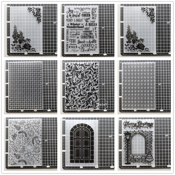 Embossing Folders for Card Making Etsy