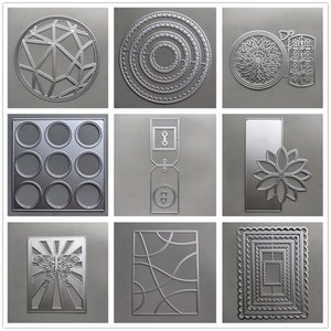 27 Design 2022 NOVO Renda Borda Metal Corte Dies DIY Scrapbooking Relevo Papel Álbum de Fotos Artesanato Modelos Molde Estênceis