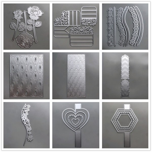 28 Design 2022 NEW Background Metal Cutting Dies DIY Scrapbooking Embossing Paper Photo Album Crafts Templates Mould Stencils