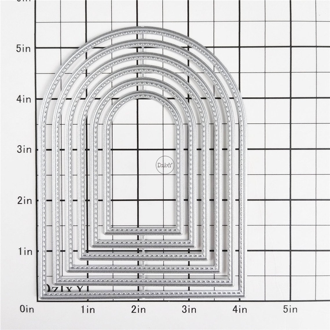 Dzixy Arched Border Metal Cutting Dies for Card Making Paper Embossing ...