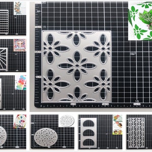 28 matrices de découpe en métal pour fond de conception • 2022 NOUVELLES matrices de découpe pour la fabrication de cartes • Découpes de gaufrage DIY • Pochoirs en papier pour scrapbooking