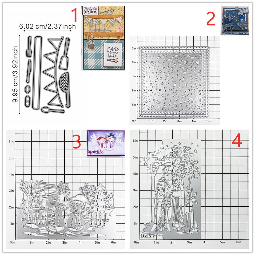 29 Design Background Lace Metal Cutting Dies for Card Making Paper ...
