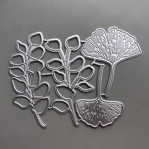 2022 NUEVAS hojas de flores Troqueles de corte de metal para la fabricación de tarjetas Papel en relieve Álbum de fotos Sellos De artesanía Plantillas Plantillas plantillas de molde Plantillas