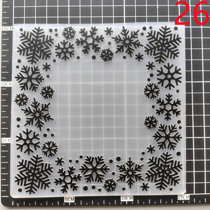 26 Design 2022 Flower Background Embossing Folders for Papers - Etsy