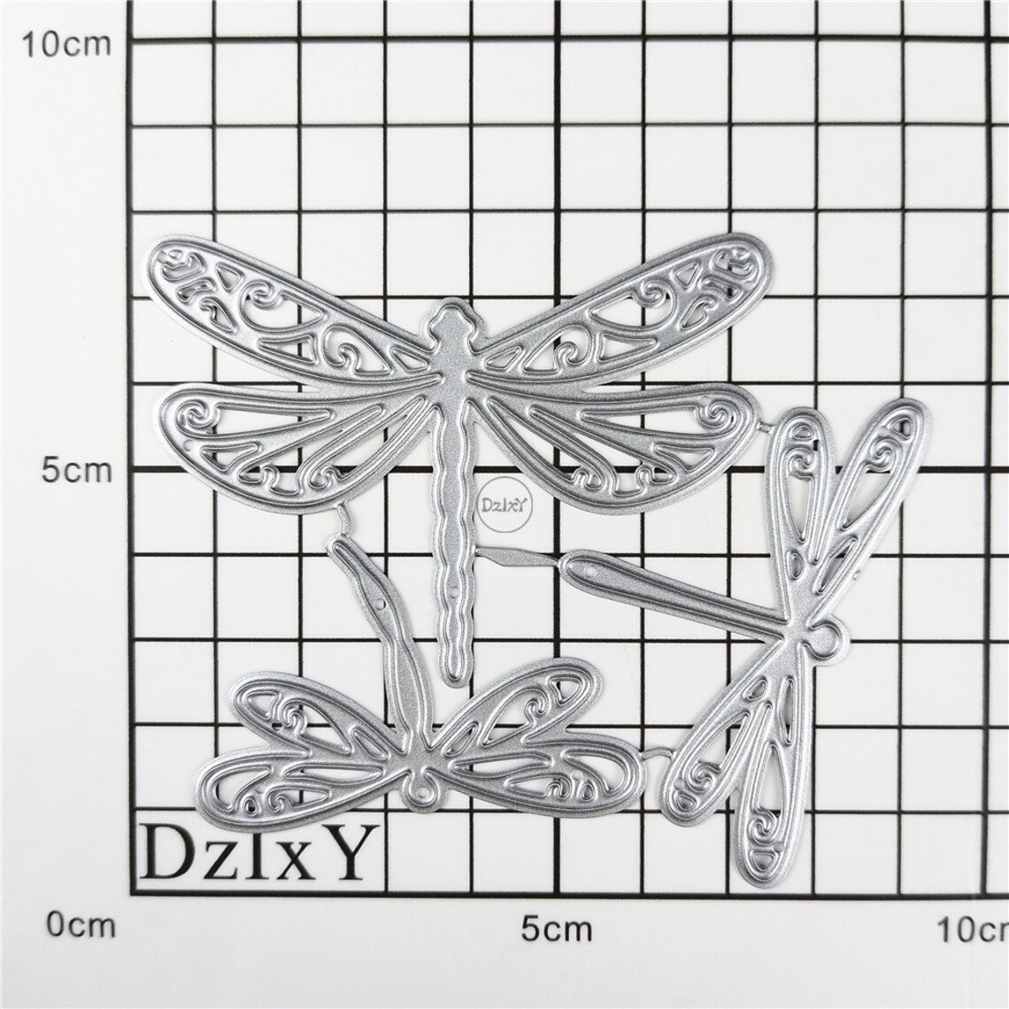 Dzixy Overlap Dragonfly Metal Cutting Dies for Card Making Paper ...