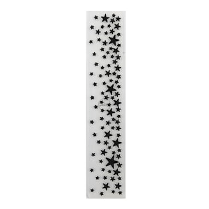 Barras de fondo de estrellas, carpetas en relieve para papel de álbum de recortes, confección de tarjetas, suministros, plantillas de plástico 3D para manualidades, novedad de 2023
