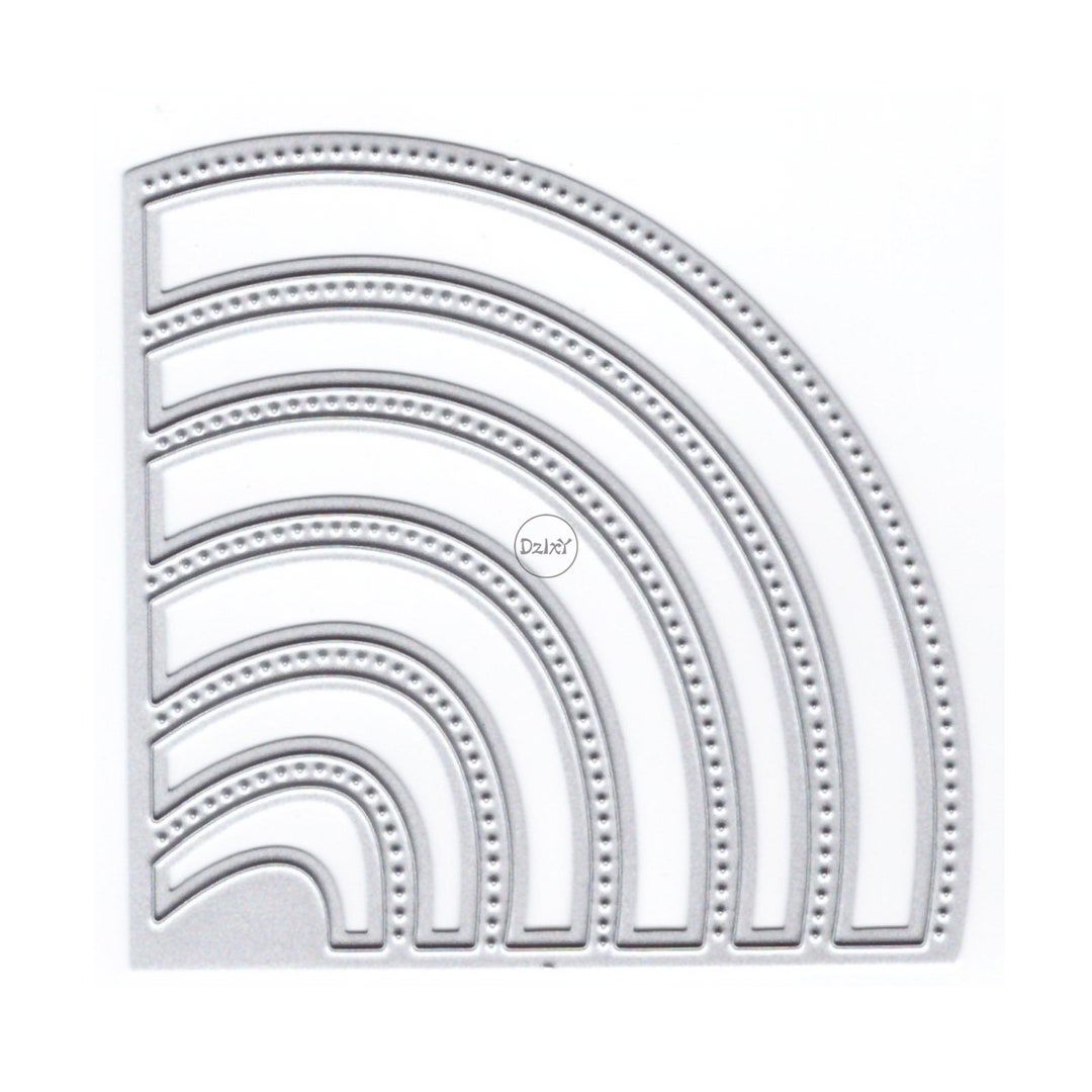 Dzixy Rainbow Frame Metal Cutting Dies for Card Making Paper Embossing ...