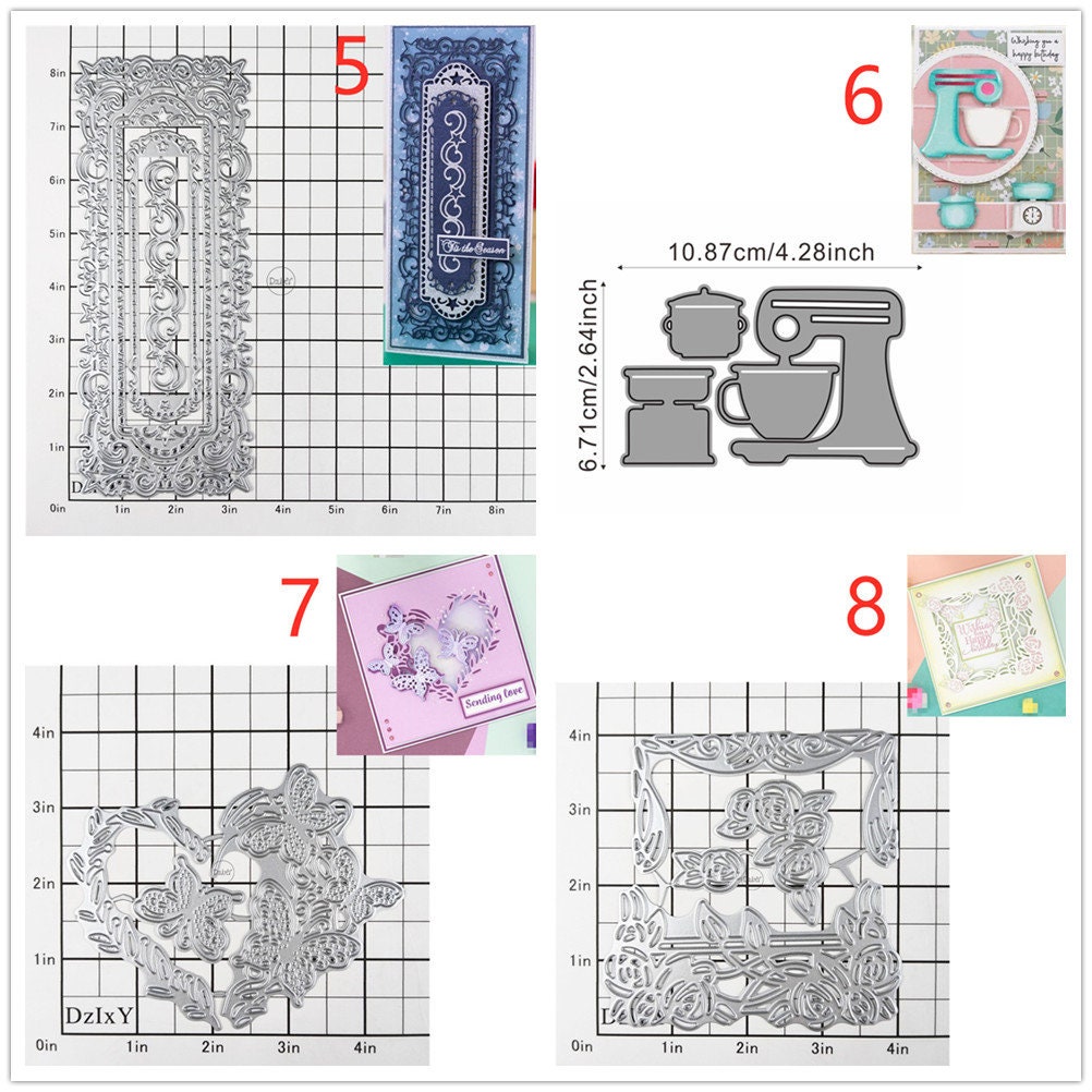 29 Design Background Lace Metal Cutting Dies for Card Making Paper ...