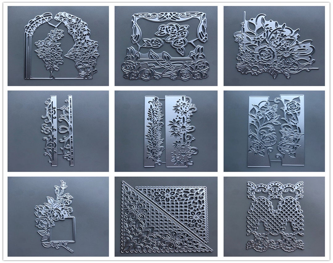 29 Design Lace Border Metal Cutting Dies • 2022 NEW Die Cuts for Cards ...