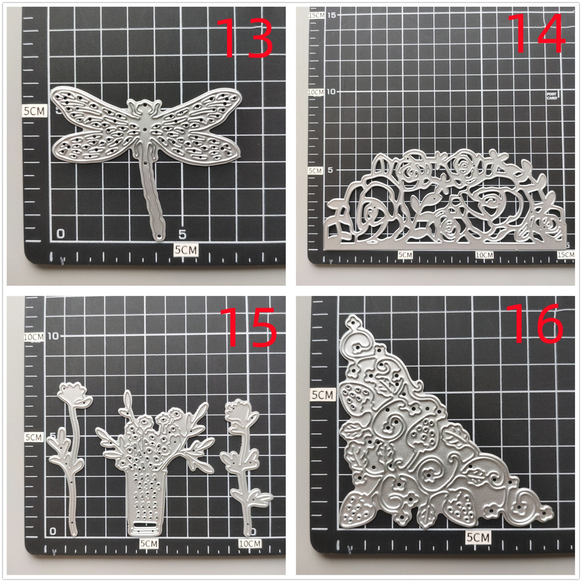 28 Design Flowers Metal Cutting Dies • 2022 NEW Die Cuts for Cards ...