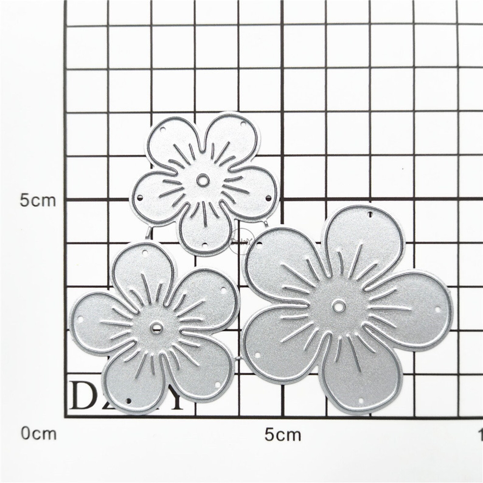 Dzixy Overlap Flower Metal Cutting Dies for Card Making Paper Embossing ...