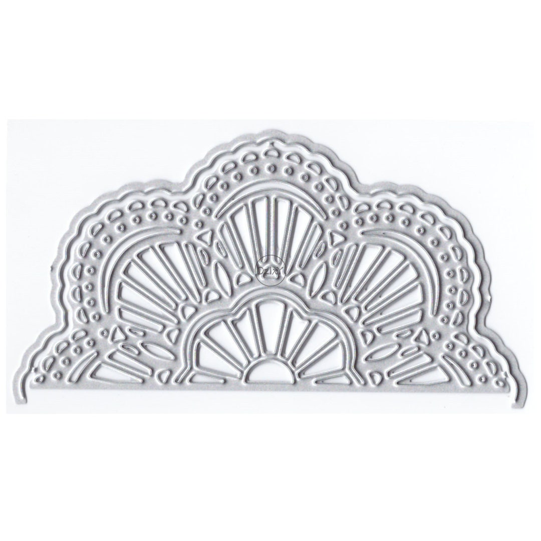 Dzixy Floral Background Metal Cutting Dies for Card Making Paper ...