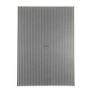 Dossiers de gaufrage à fond rayé, pour Scrapbooking, cartes d'album en papier, fournitures de fabrication, pochoirs en plastique 3D, artisanat, nouvelle collection 2023